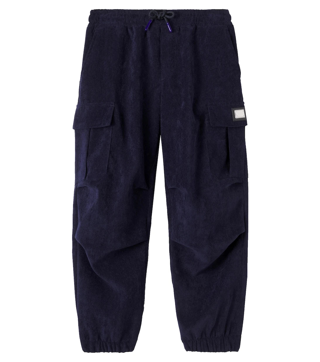 Dolce&Gabbana Kids - Logo corduroy cargo pants