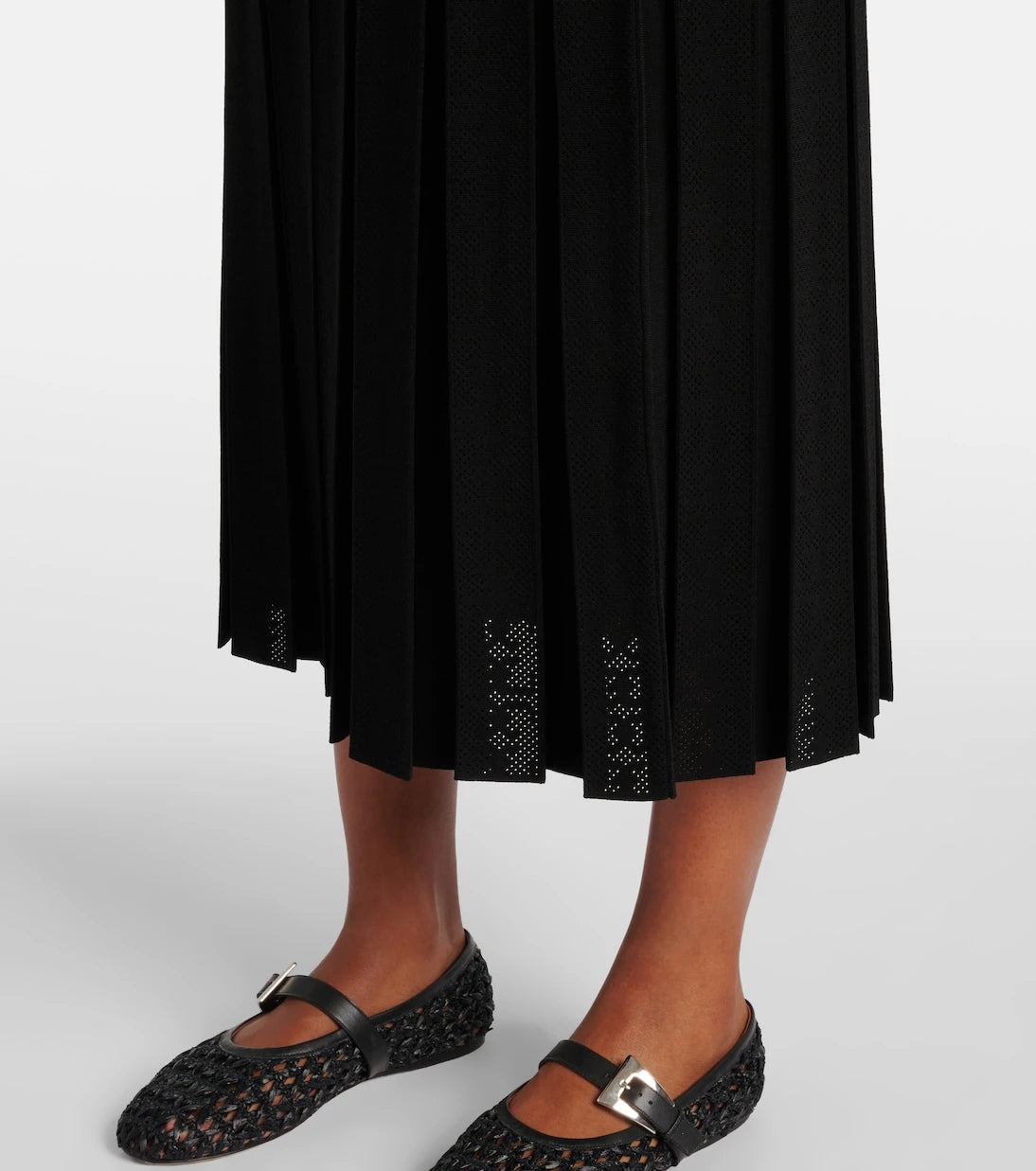 Tory Burch - Pleated midi skirt