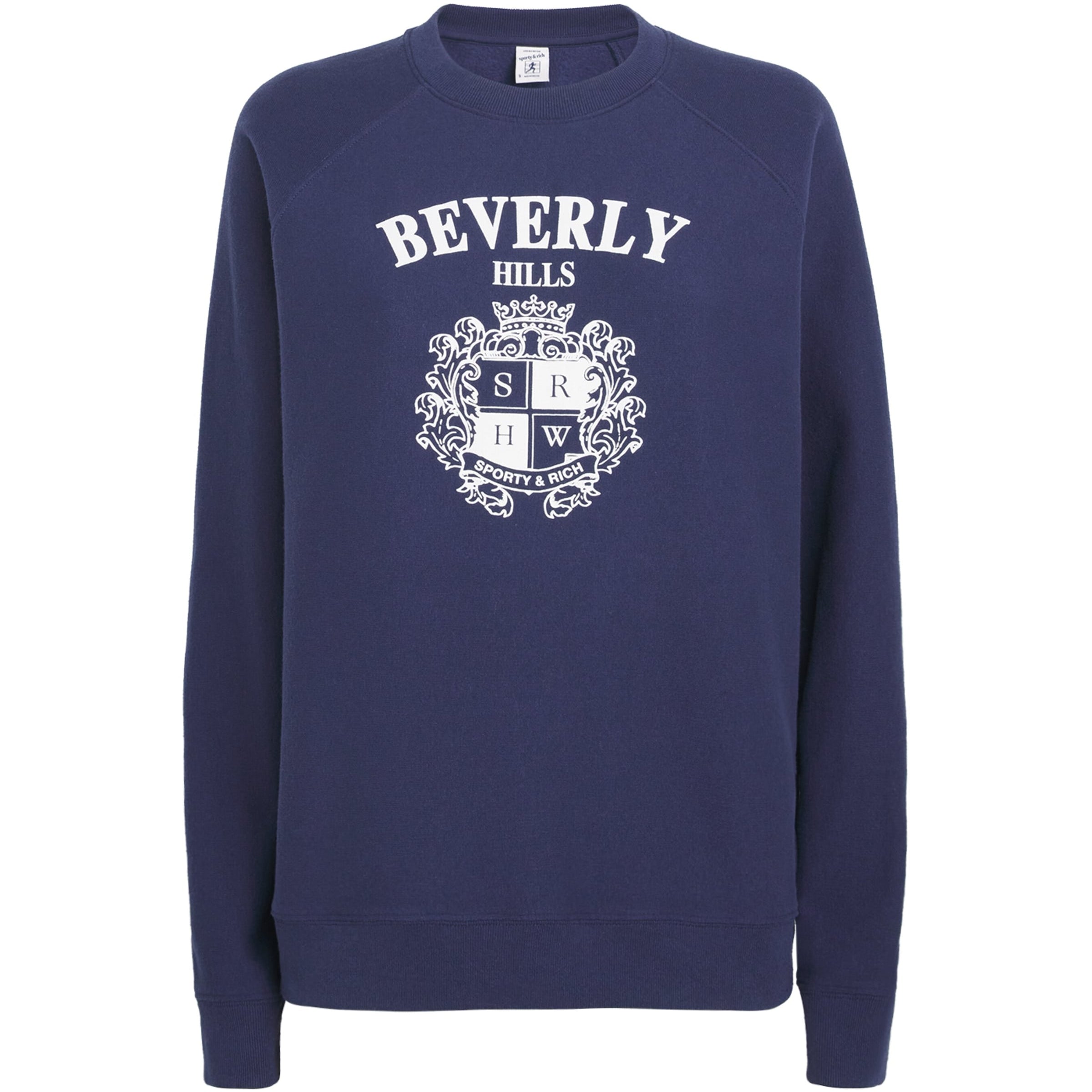 Navy Beverly Hills Crest Sweatshirt