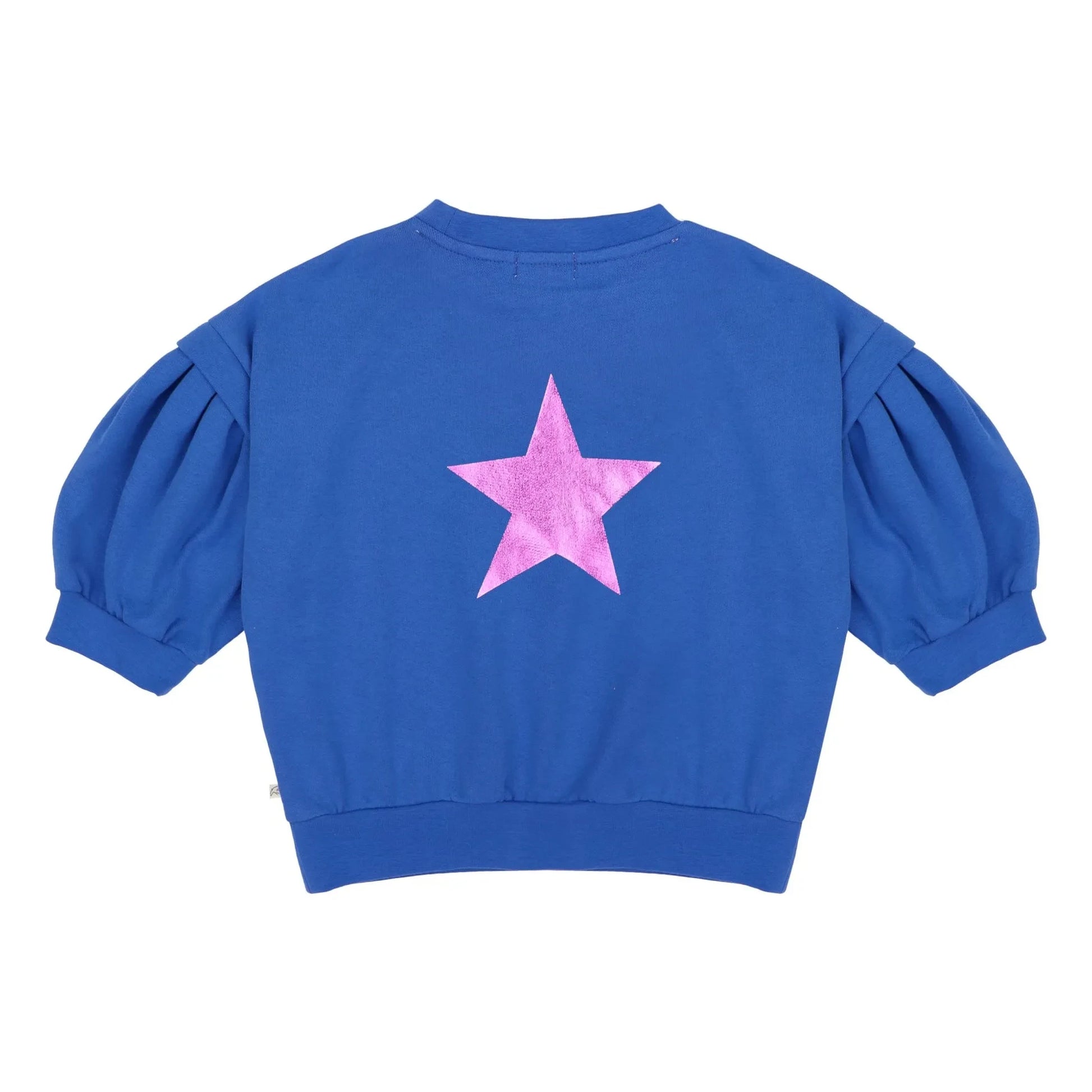 Jenest - Balloon Etoile organic cotton sweatshirt | Cobalt