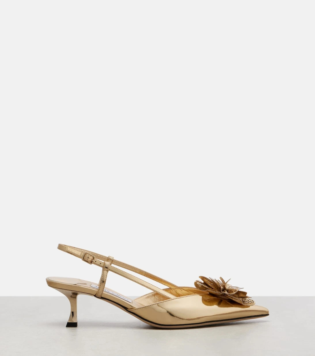 Jimmy Choo - Mimmi 50 leather slingback pumps