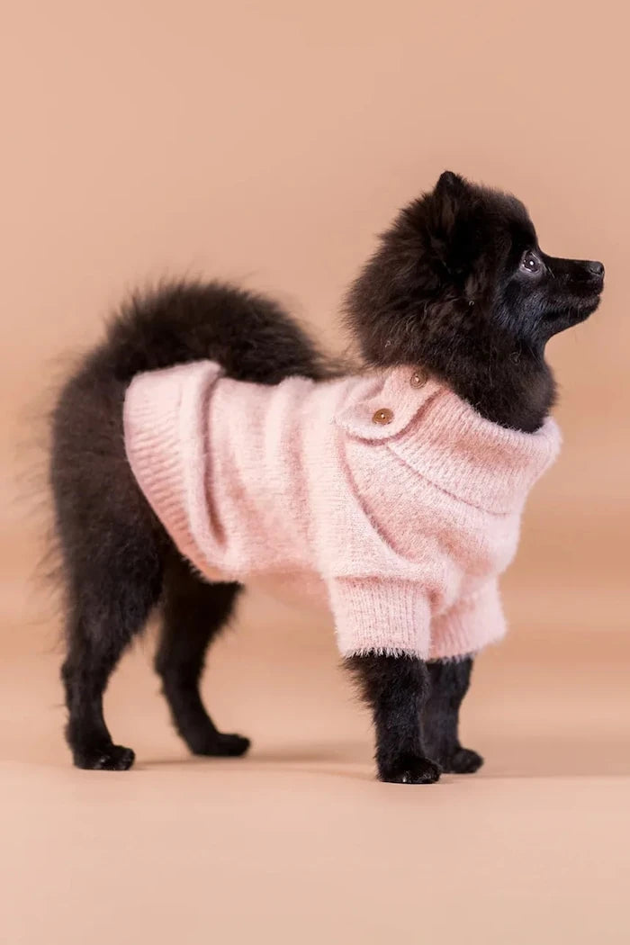 PAIKKA Furry Knit Sweater Köpek Kazakı 45 x 20 x 1,9 cm
