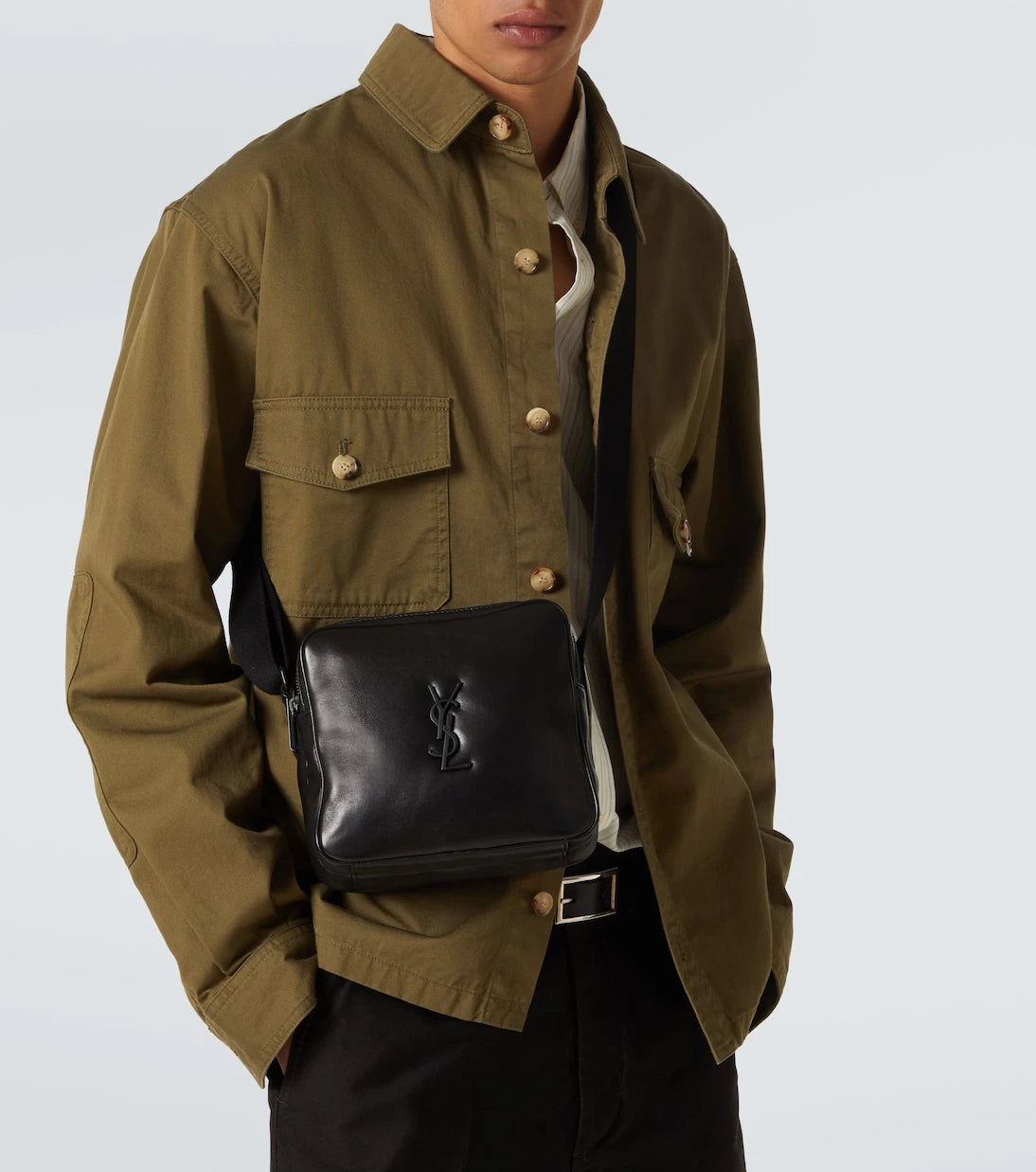 Saint Laurent - Niki leather camera bag