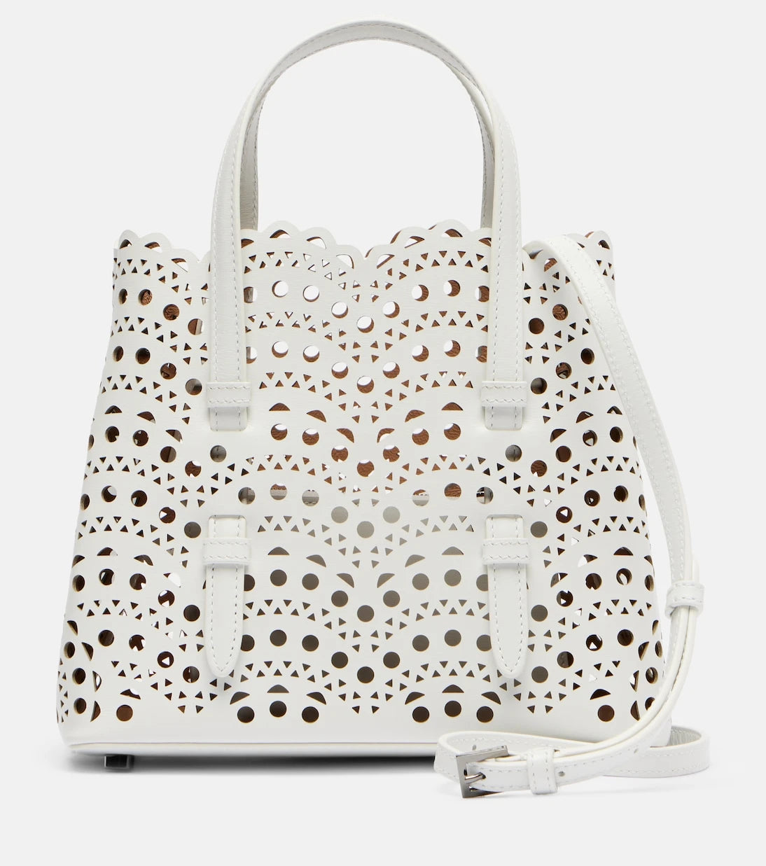 Alaïa - Le Mina 20 New Vienne leather tote bag