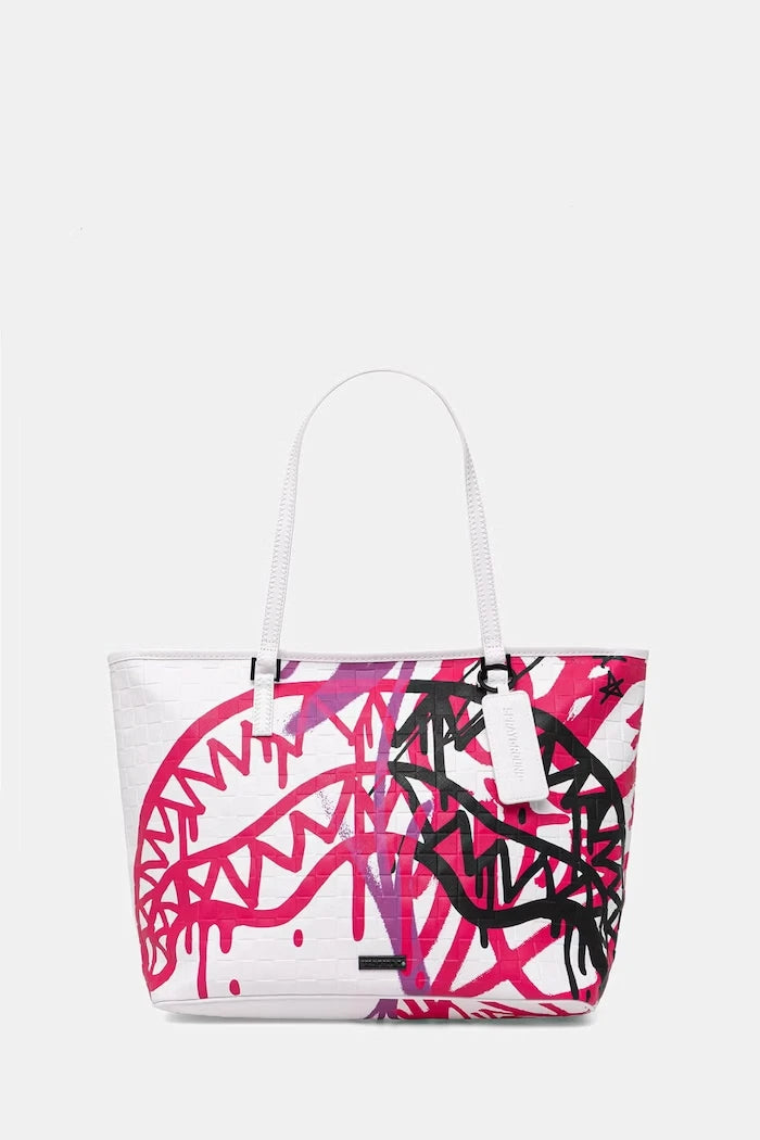 Sprayground sahte deri kadın tote çanta