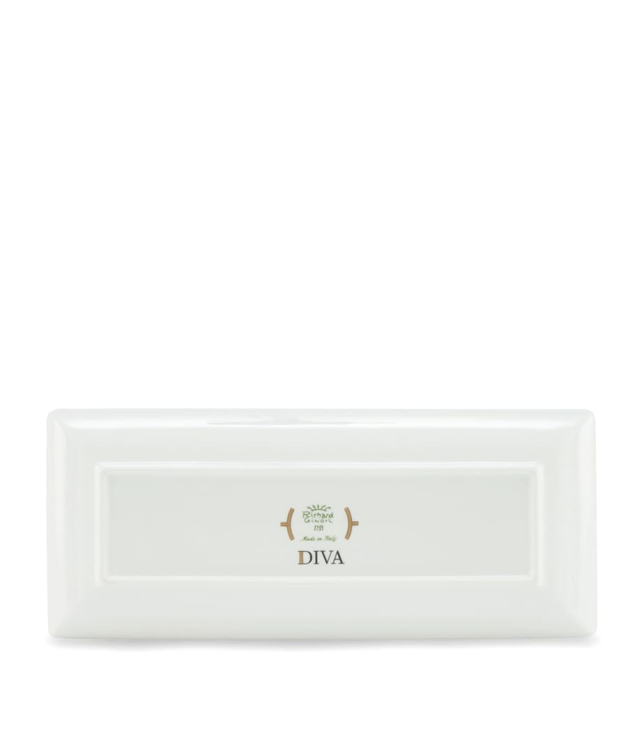 Porcelain Colonna Diva Rectangular Change Tray (28cm)