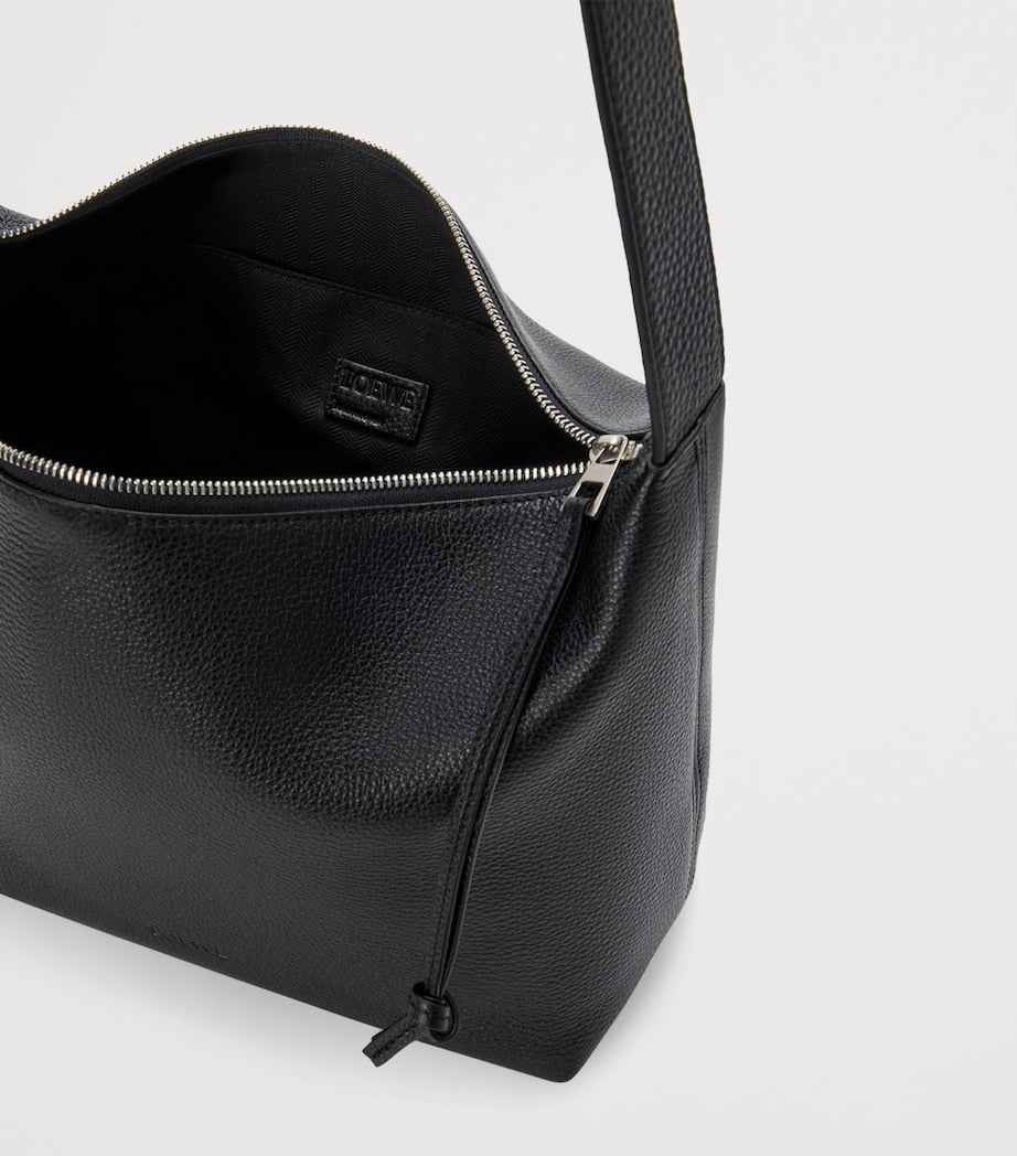 Leather Loop Shoulder Bag