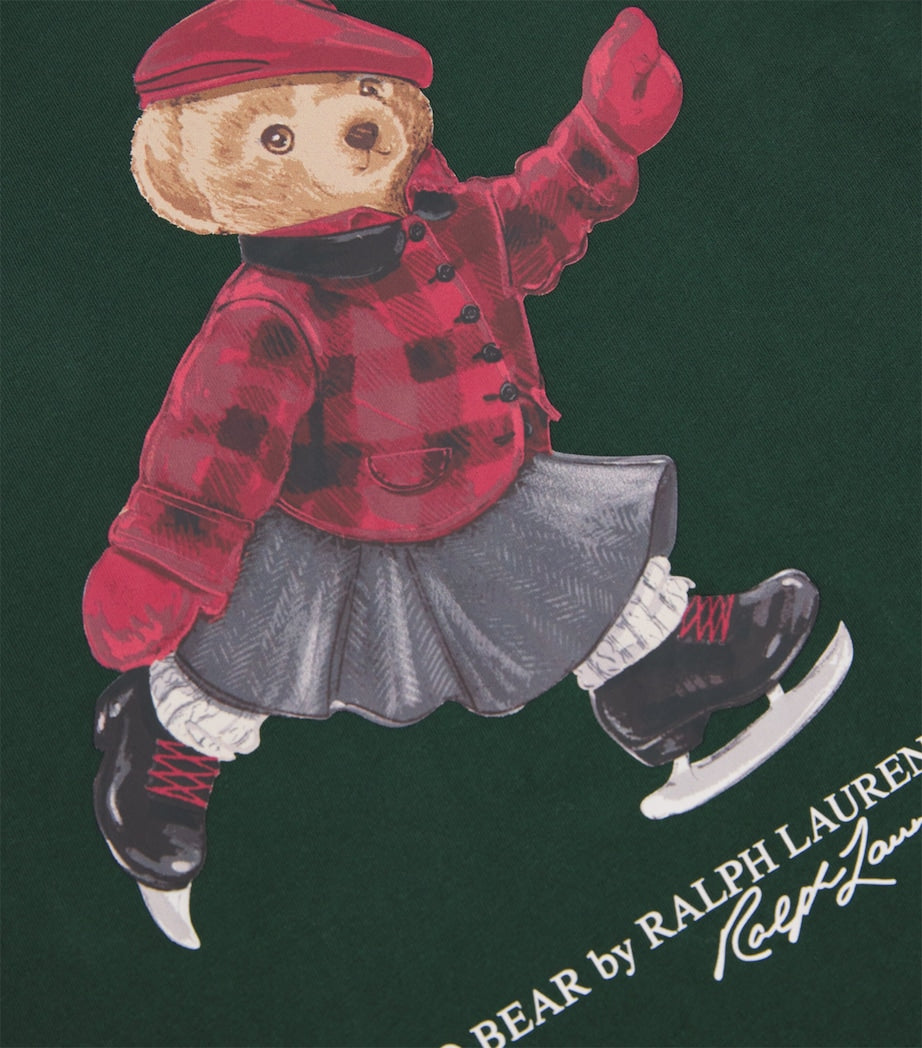 Ralph Lauren Kids Skating Polo Bear Long-Sleeve T-Shirt (2-7 Years)