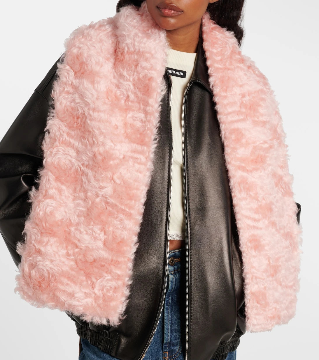 Miu Miu - Virgin wool scarf