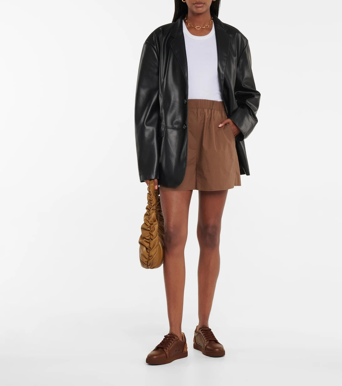Christian Louboutin - Fun Vieira leather sneakers