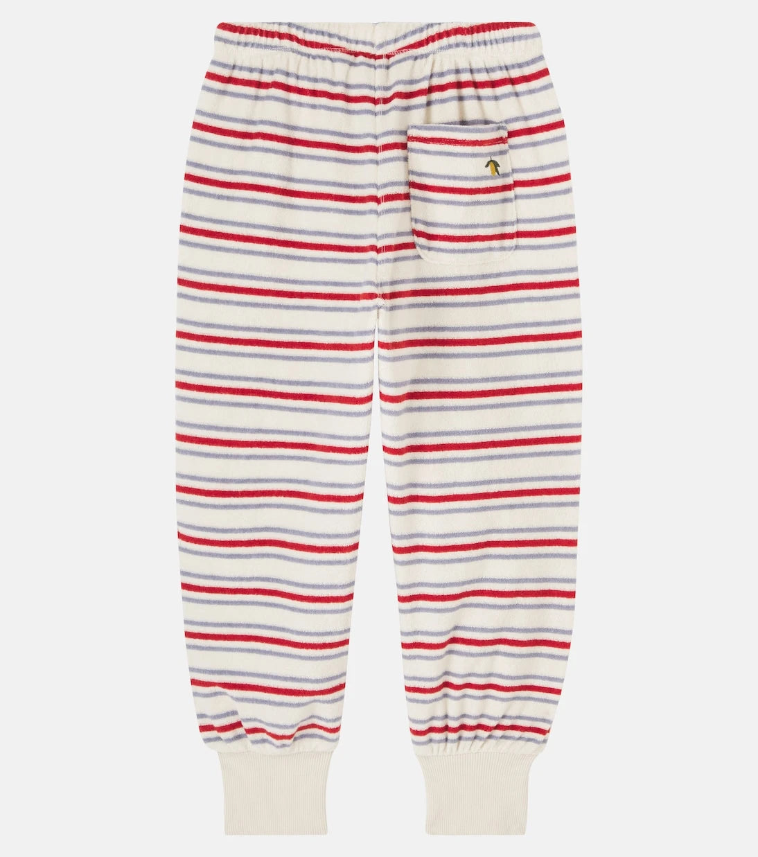 Konges Sløjd - Itty striped cotton-blend terry sweatpants