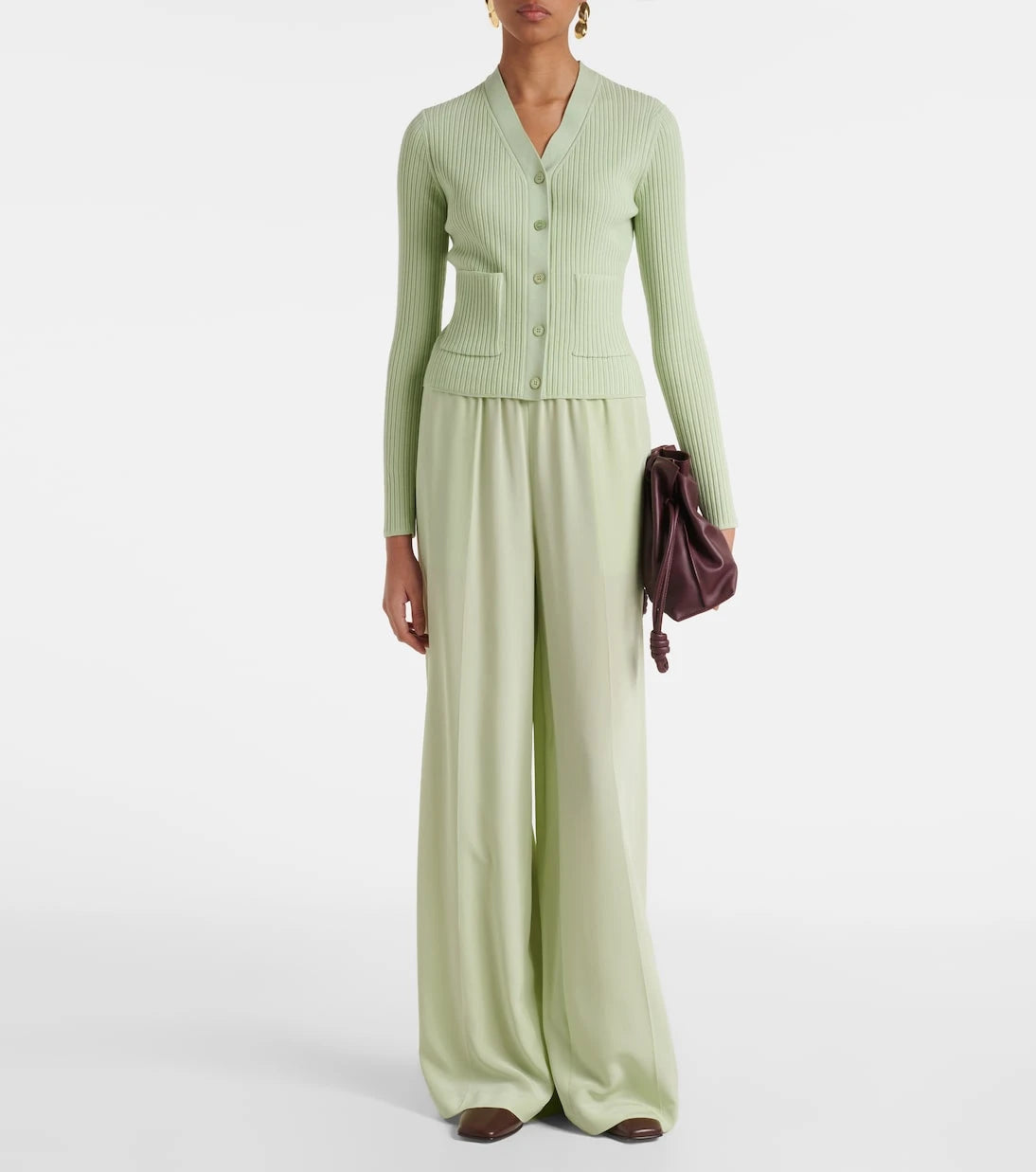 Joseph - Ribbed-knit wool cardigan