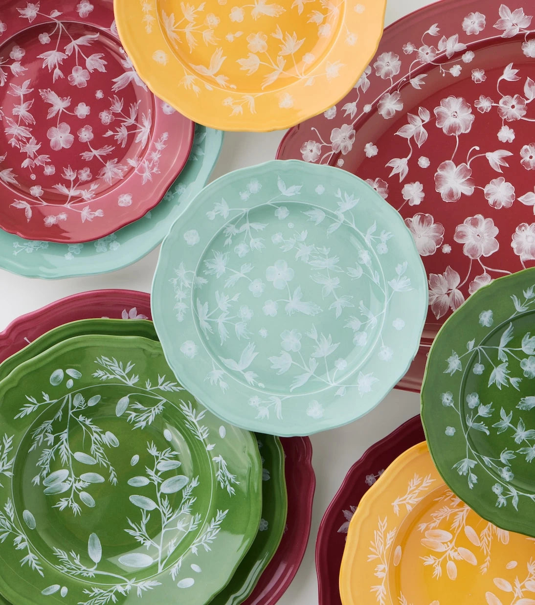 Cabana - x Ginori 1735 porcelain dessert plate