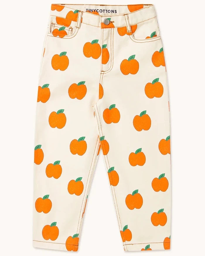 Tinycottons APPLES STRAIGHT JEANS Çocuk Kot Pantolon