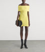 Givenchy Yellow Wool-Blend Knit Mini Dress