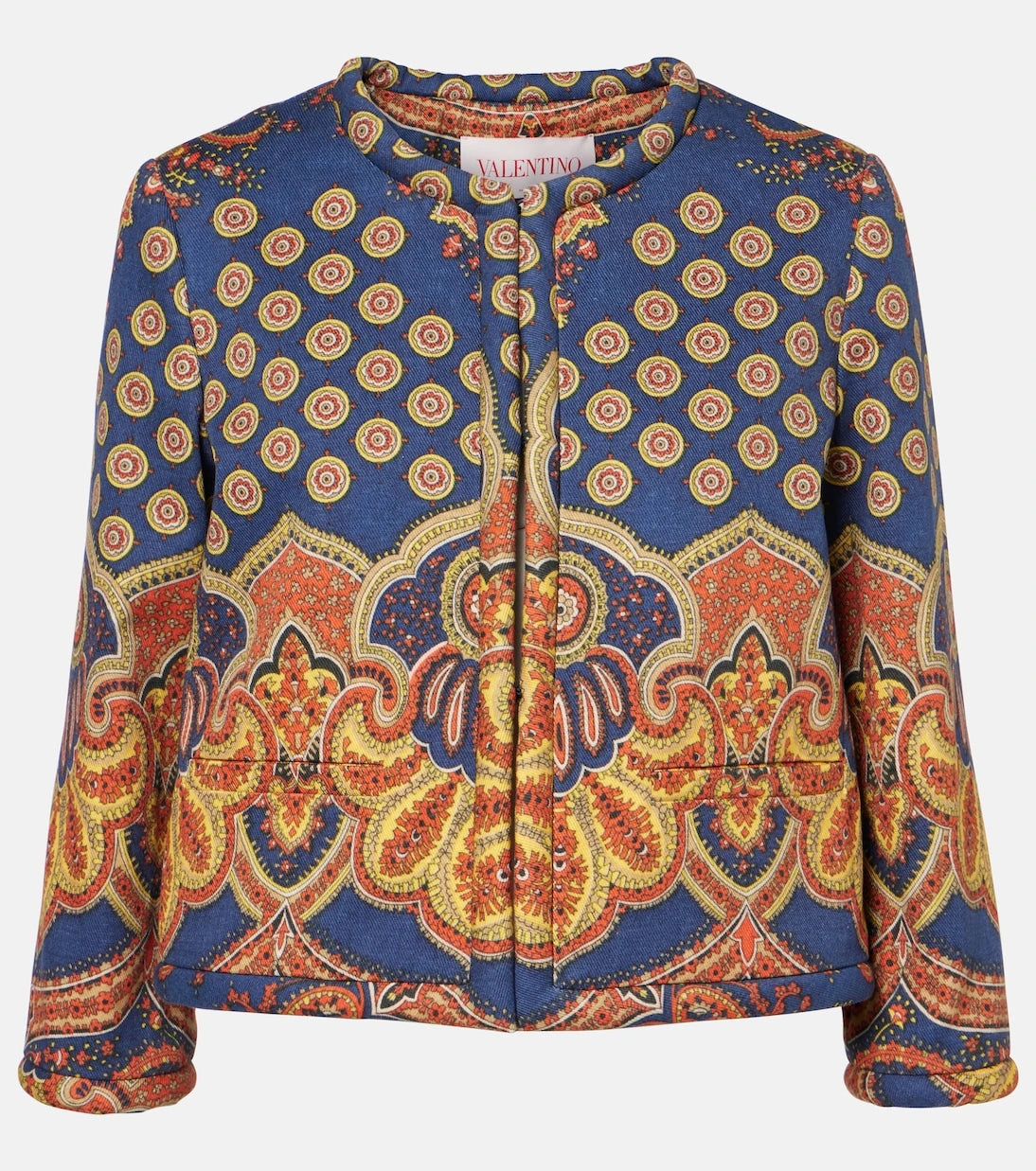 Valentino - Voyage Imaginaire cotton jacket