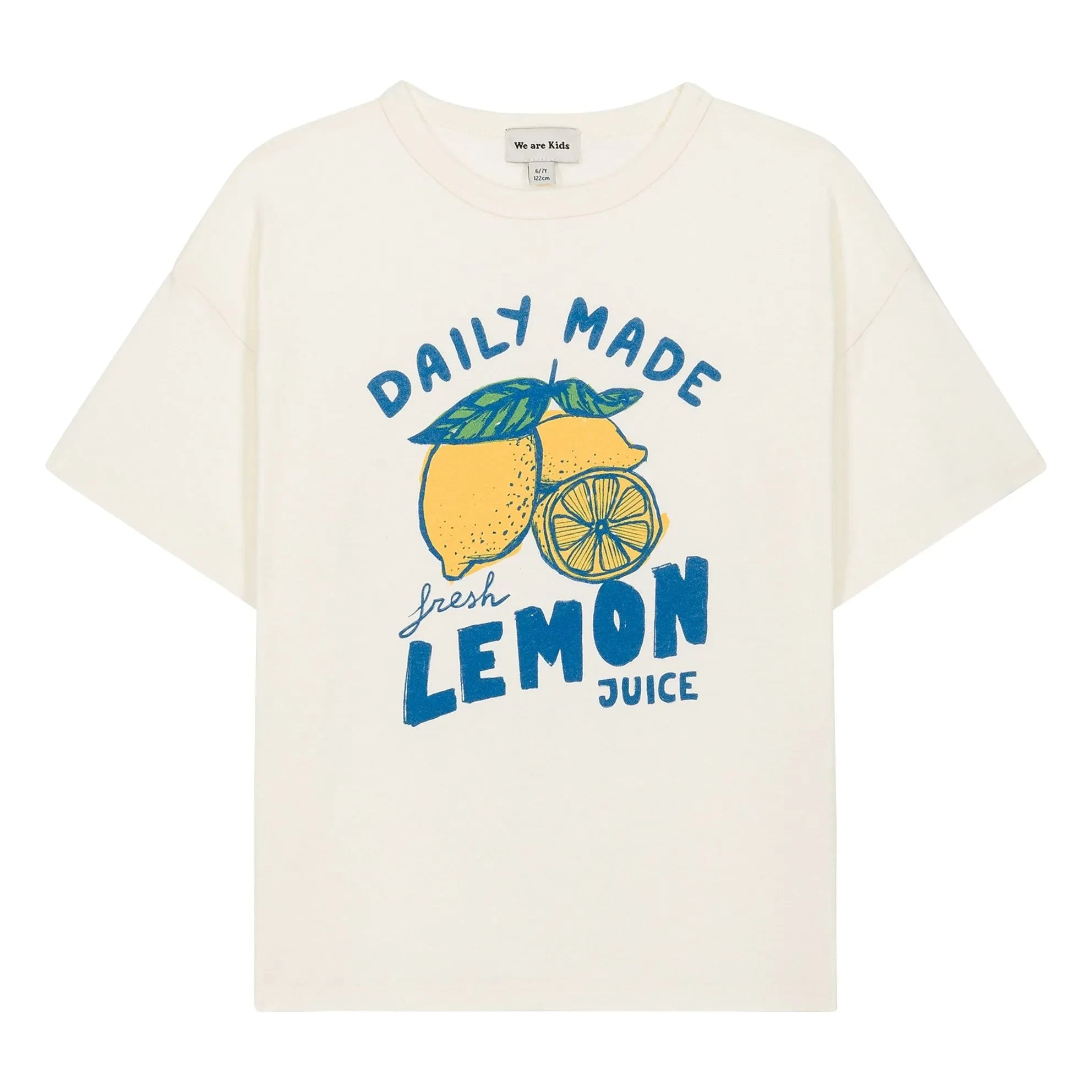 We Are Kids - Dylan Daily Made Organic Cotton T-shirt | Ecru
