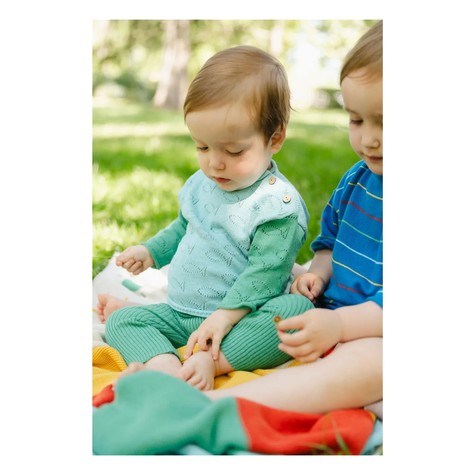 Bayiri - Underwater organic cotton sweater | Green