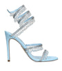 Blue Chandelier Heeled Sandals 105