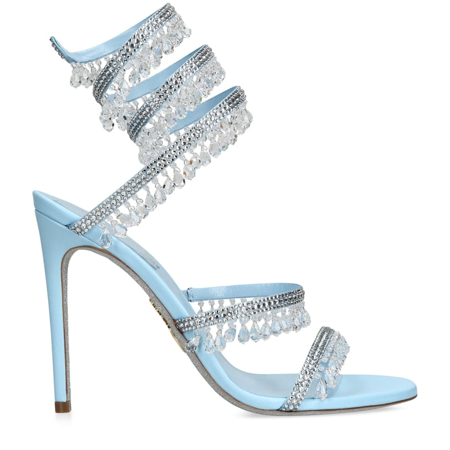 Blue Chandelier Heeled Sandals 105