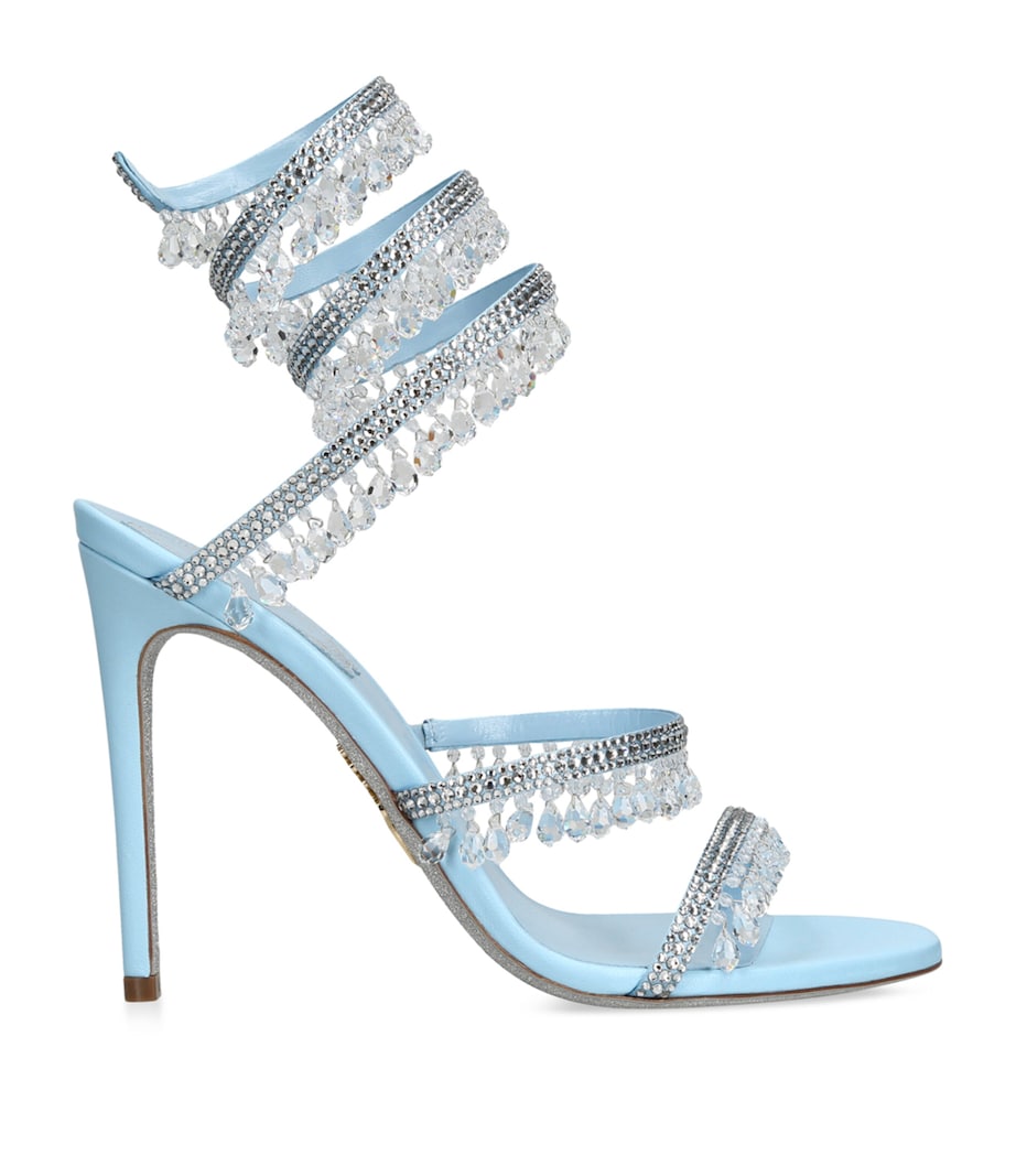 Blue Chandelier Heeled Sandals 105