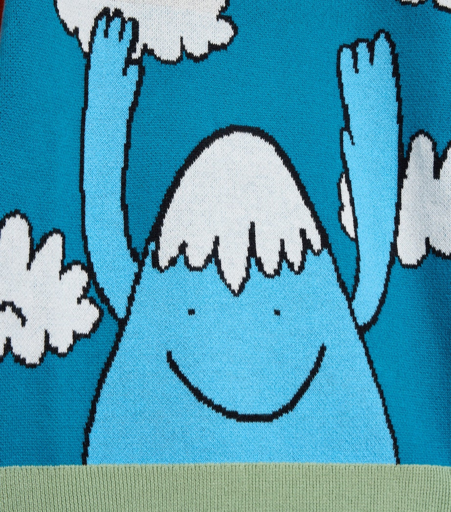 Stella McCartney Kids Cotton Mountain Graphic Sweater (3-14 Years)