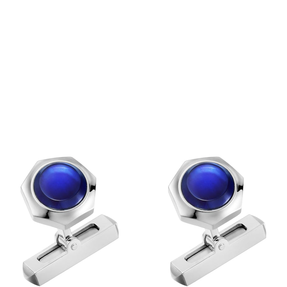 Cartier Sterling Silver Santos de Cartier Cufflinks
