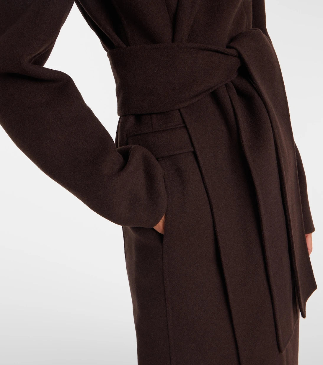 Khaite - Jelson wool wrap coat
