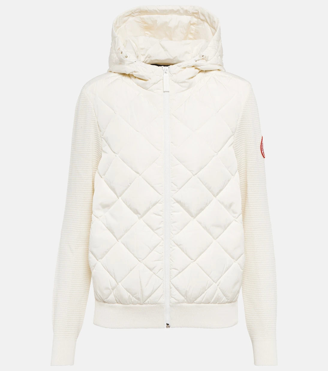 Canada Goose - سترة هودي صوفية HyBridge® مبطنة بالريش
