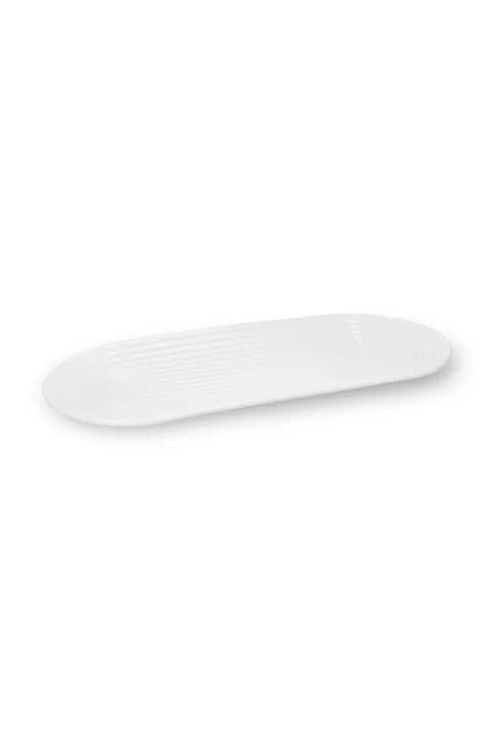 Lyngby Porcelæn porselen servis tabağı 32 x 14,5 cm