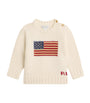 Ralph Lauren Kids American Flag Sweater (3-24 Months)