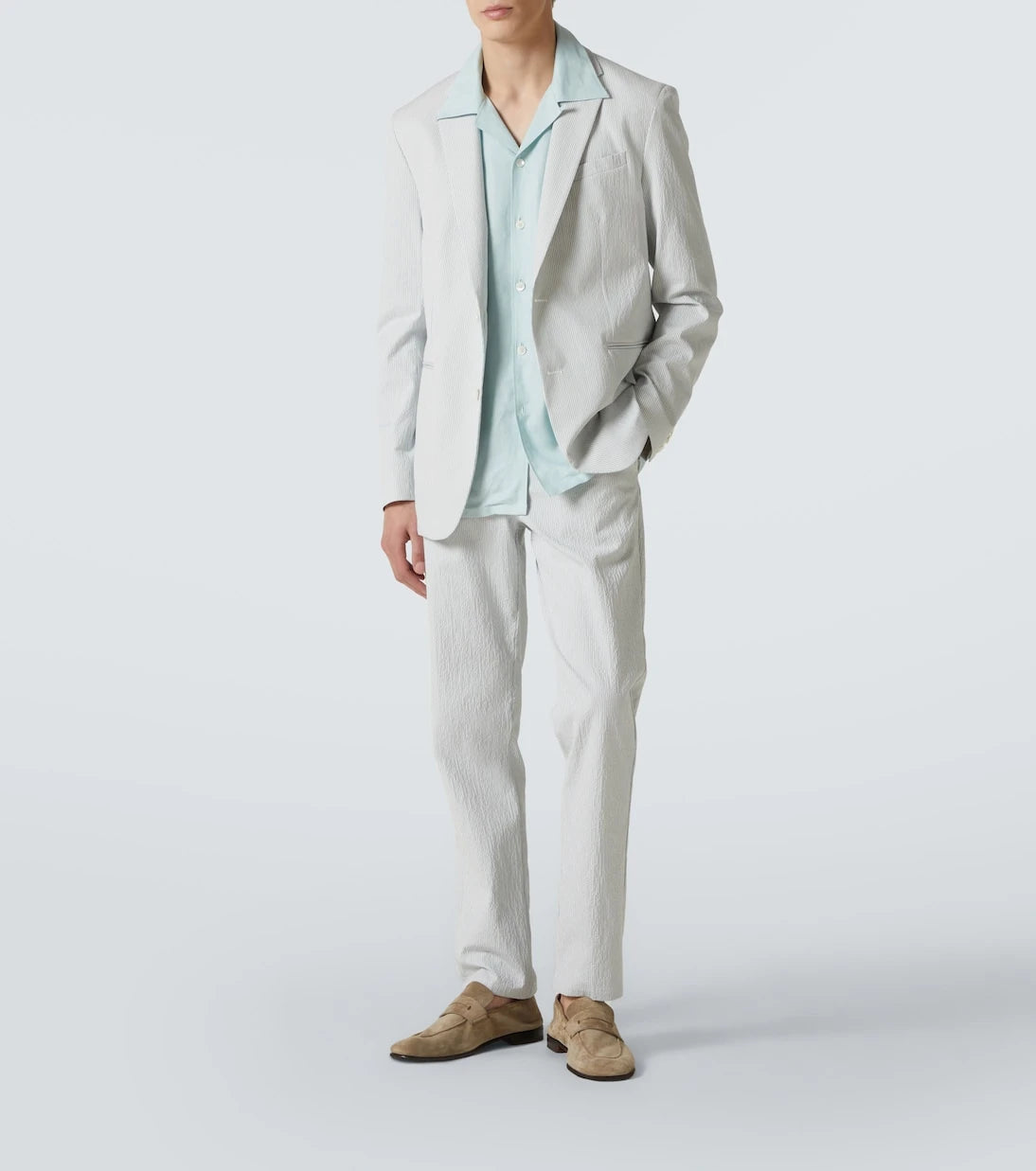 Orlebar Brown - Garret cotton-blend seersucker blazer