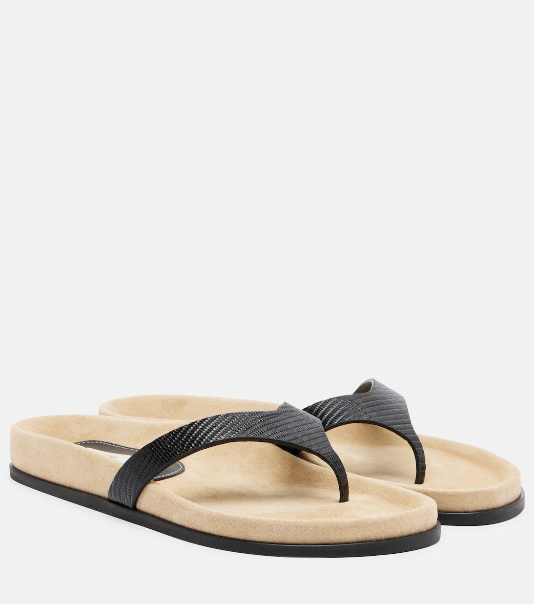 Toteme - Leather thong sandals