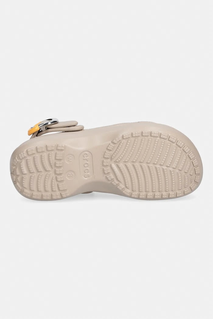 Crocs Platform Toka Detaylı Classic Platform Buckle Clog Kadın Terliği
