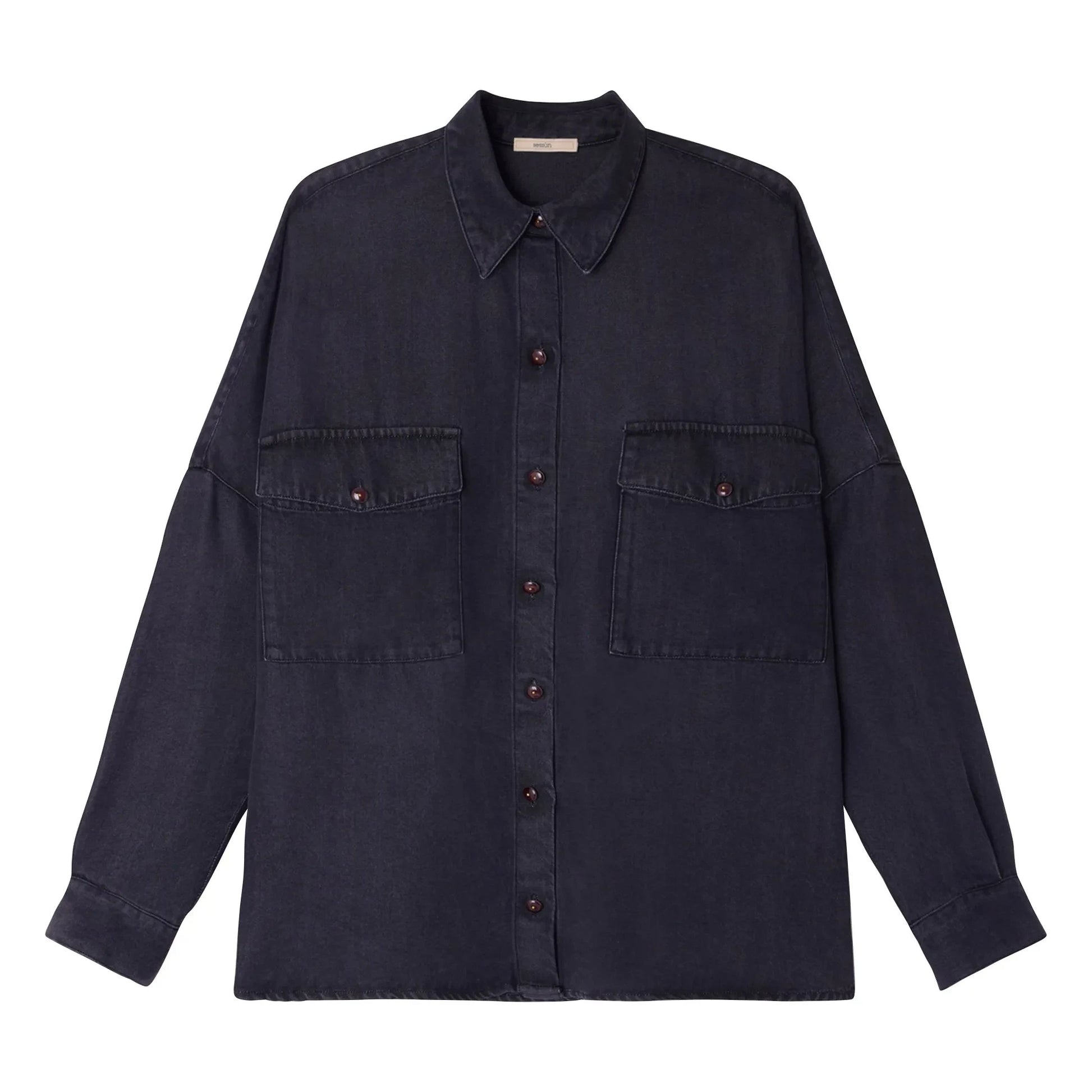 Sessùn - Botaniella shirt | Charcoal grey