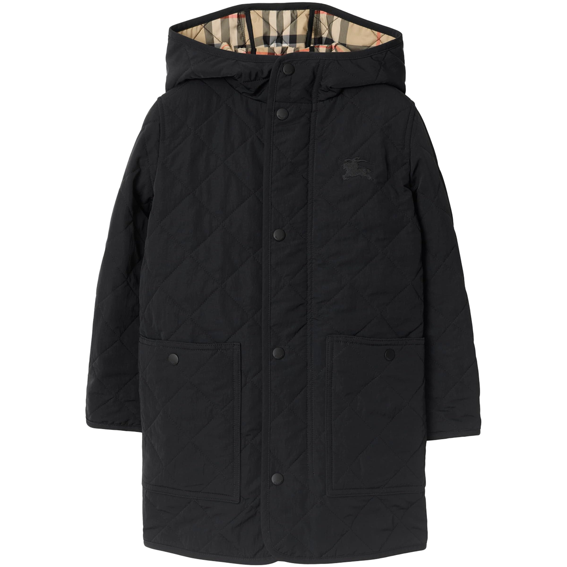 Burberry Kids Quilted EKD Coat (3-12 Years)
