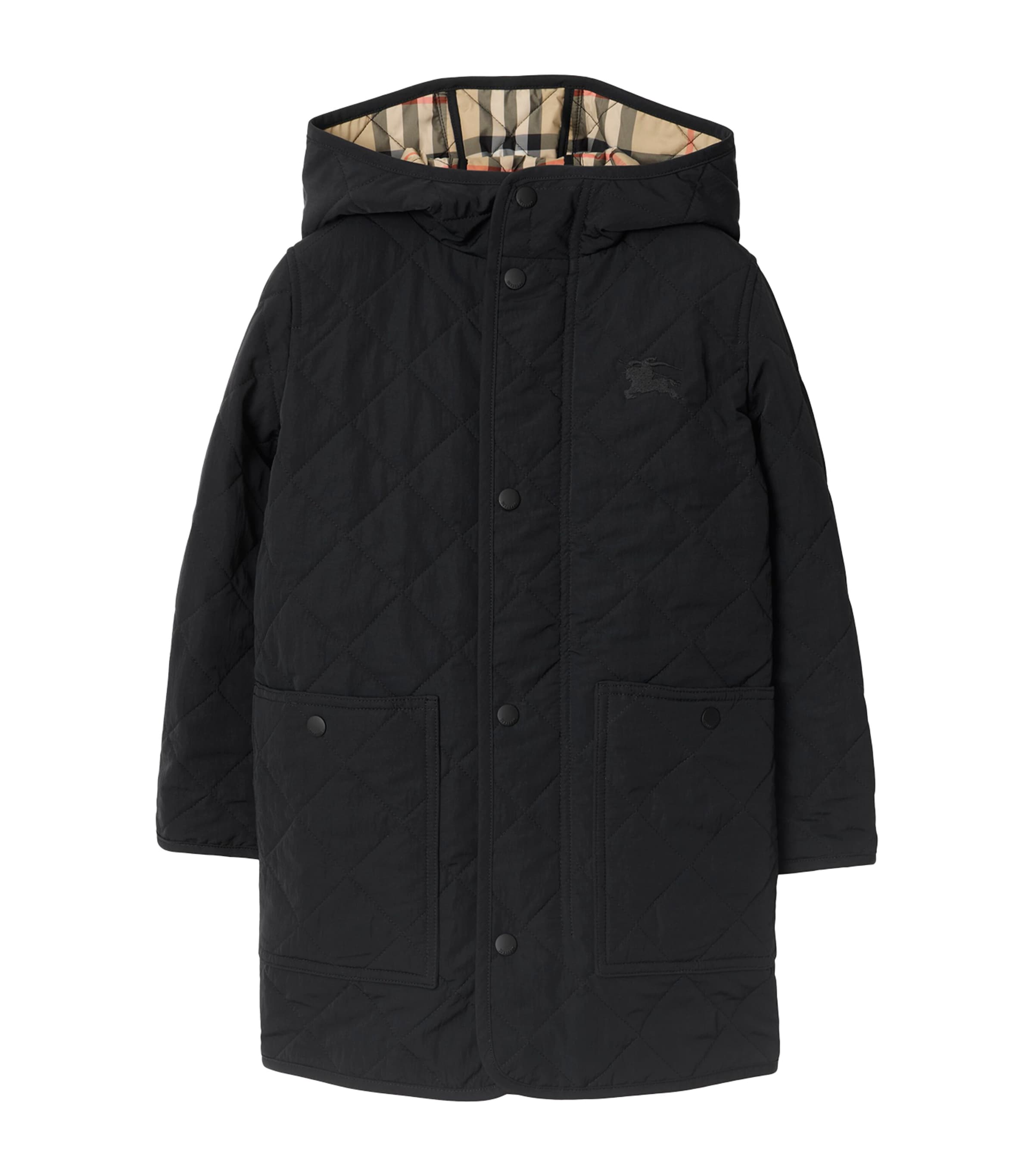 Burberry Kids Quilted EKD Coat (3-12 Years)
