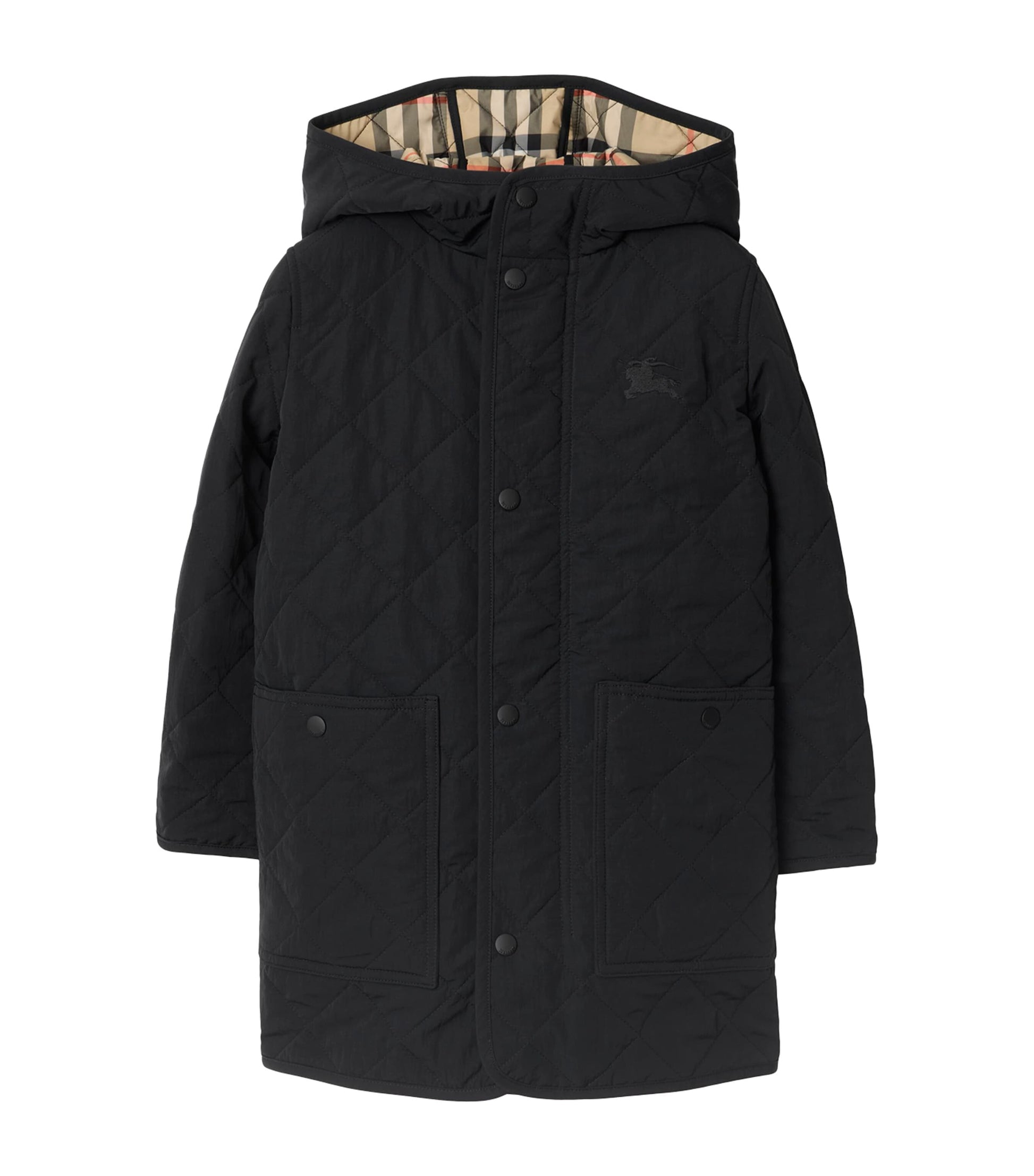 Burberry Kids Quilted EKD Coat (3-12 Years)