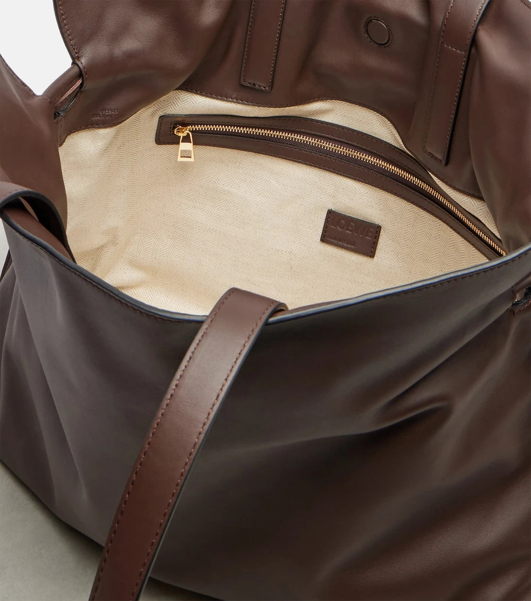 Loewe - Flamenco Large leather tote bag