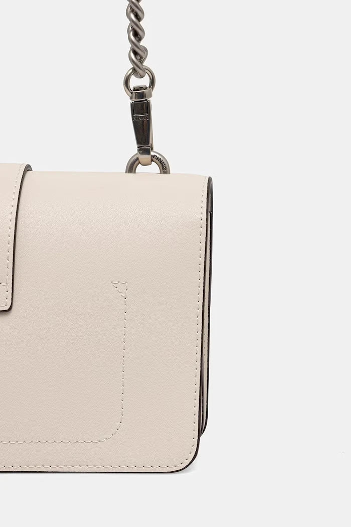 Pinko kadın deri crossbody çanta
