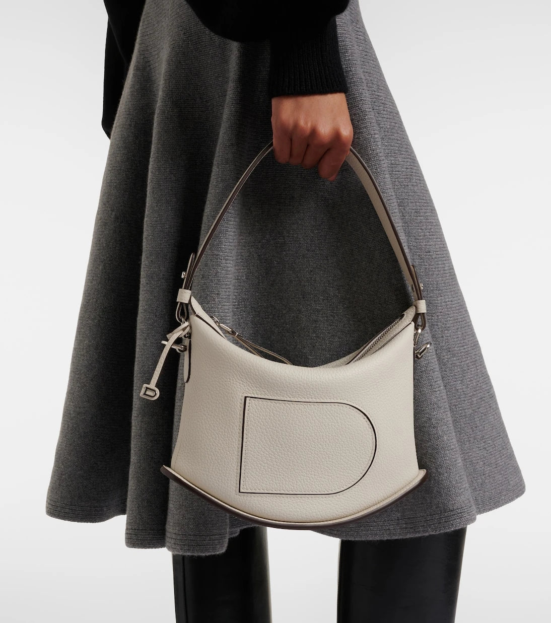 Delvaux - Pin Swing Medium leather shoulder bag