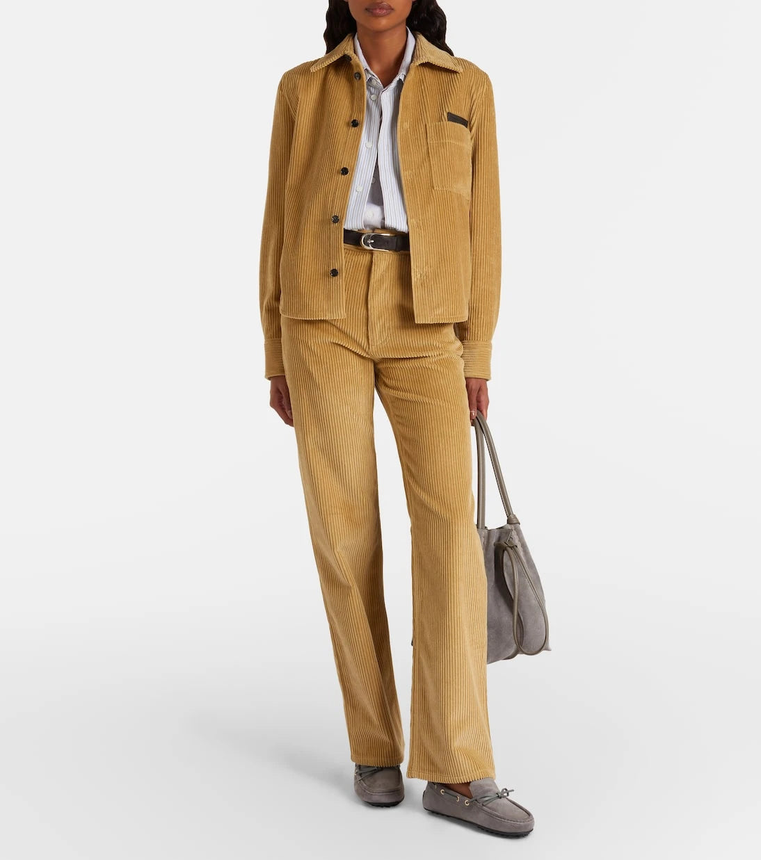 Tod's - Gommino shearling-lined suede boat shoes