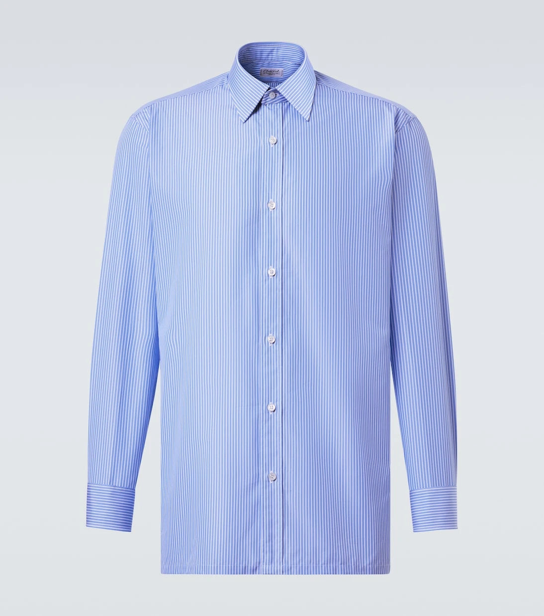 Charvet - Striped cotton poplin shirt