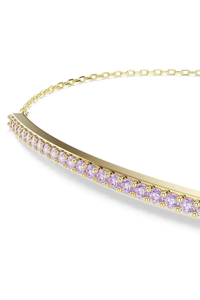 Swarovski metal kadın bilekliği, zirkon taşlı