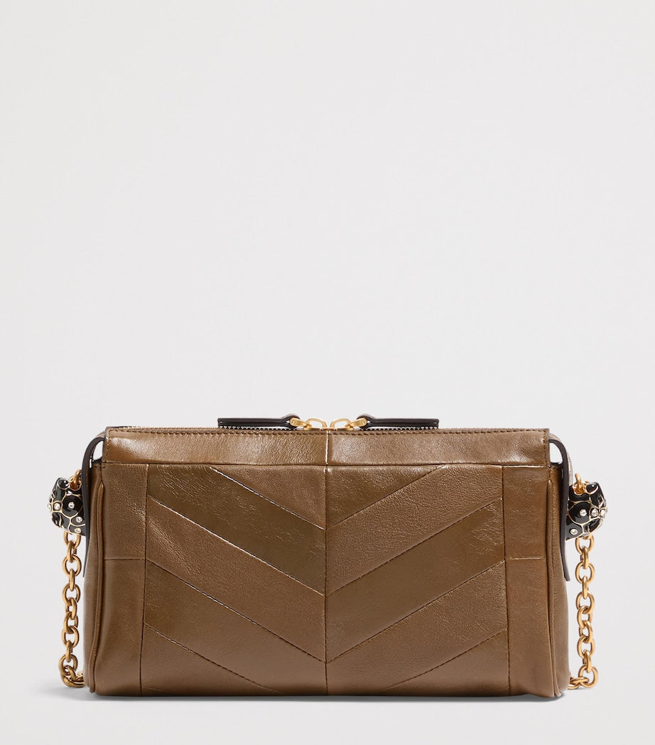 Small Lambskin Panthea Shoulder Bag