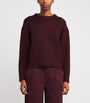 Almada Label Burgundy Cashmere Cru Sweater
