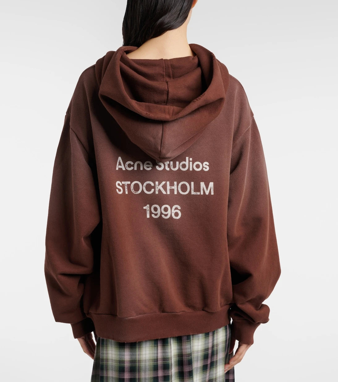 Acne Studios - Logo cotton-blend fleece hoodie
