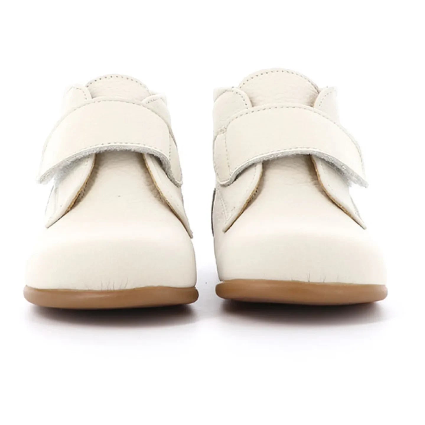 Poppée - Cadet Scratch Booties | White