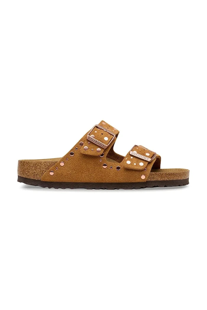 Birkenstock Kadın Düz Taban Süet Terlik