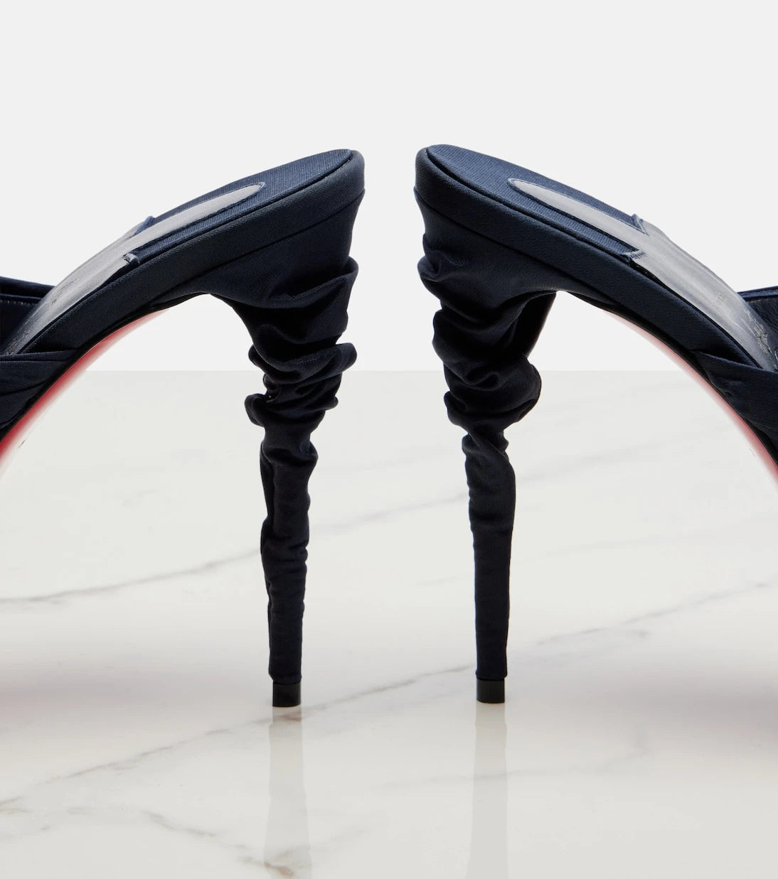 Christian Louboutin - Affabula taffeta mules
